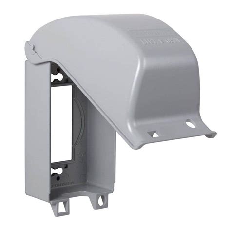 taymac 1-gang non-metallic low profile weatherproof while-in-use box cover revie|taymac electrical boxes.